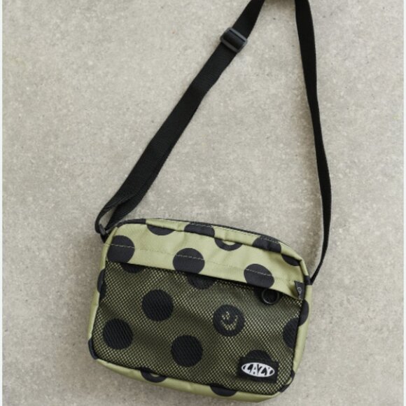 Lazy Oaf Squish Face Polka Dot Day Bag Crossbody - Picture 2 of 5